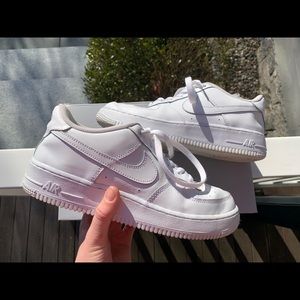 White Air Force 1s